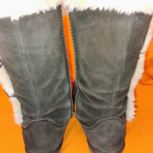 Women's Sonoma lifestyle brown snow boots with lined fur closure size 7.5 - Picture 4 of 5